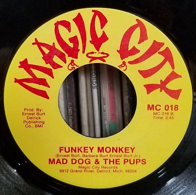 Mad Dog & Pups Funk 45 Bring it to The Light / Funkey Monkey Magic City 018