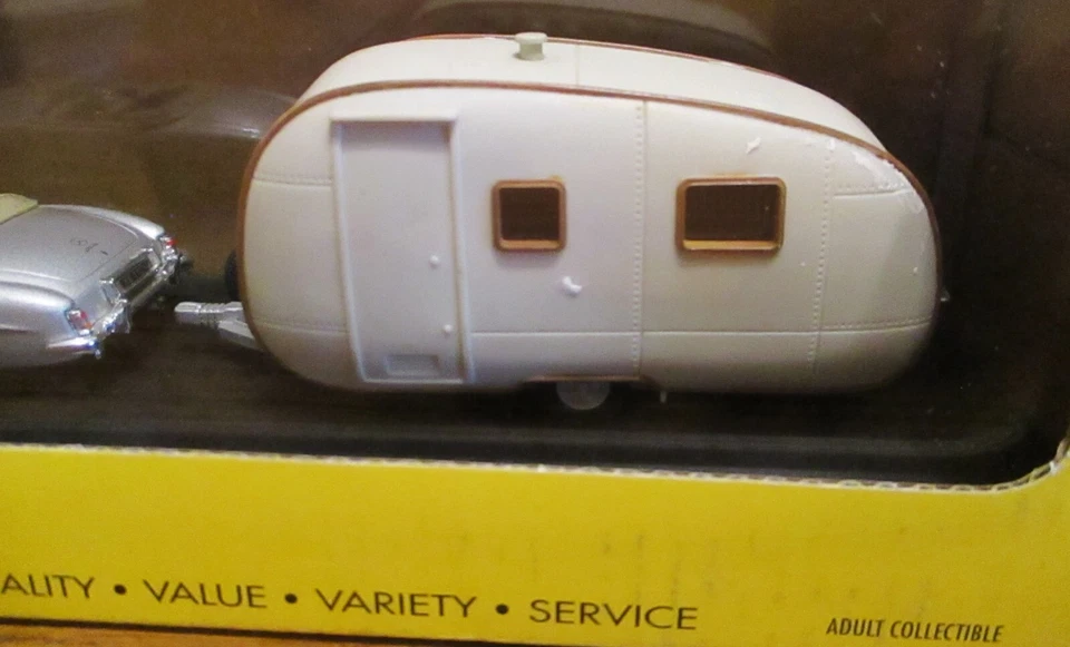 Игрушечный родстер K-Line Kruisers Mercedes Benz 190SL конвектор автомобиль и прицеп 1:43 - Изображение 4 из 4