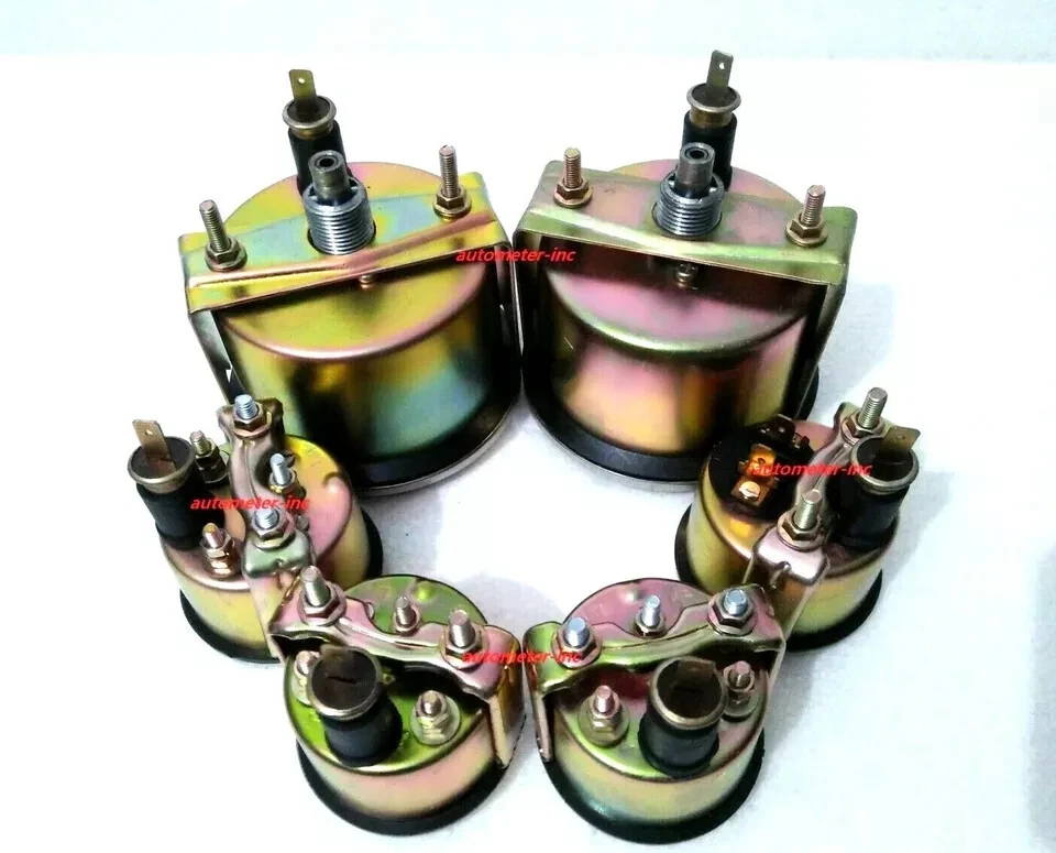 Smiths Replica Kit- Elec Temp + Oil + Fuel + Volt Gauge+Speedo+Tacho 85 mm - Image 2 of 4