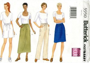 cargo skirt sewing pattern
