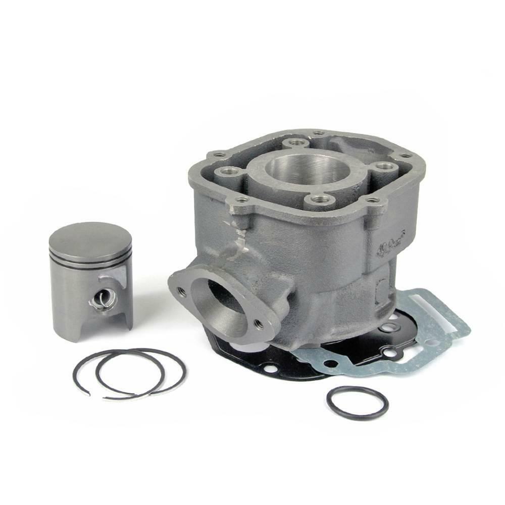 50 Ccm ZYLINDER KOLBEN KIT SET KOMPLETT Für DERBI SENDA DRD X-TREME Ab06 SCHWARZ