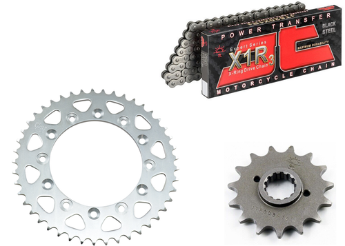 Kit Catena Per Honda NSR 125 R F2 Con Manutenzione Regina Oro HPE - Foto 13