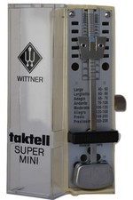 Wittner Taktell Super Mini - Ivory - Key Wound - New - With Extended Warranty