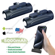 5000mAh Mini Travel Power Bank Portable Fast Charger External Small Battery Pack