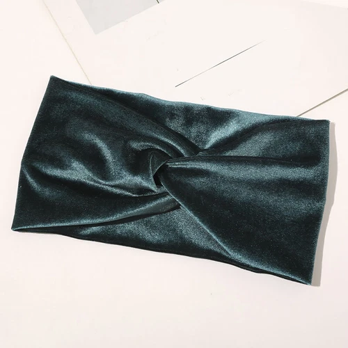 Fashion Women Lady Velvet Turban Twisted Knot Hair Band Twist Head Wrap Headban❥ - Picture 22 of 23