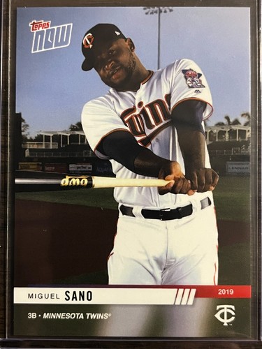 2019 Topps Now OD-140 Miguel Sano