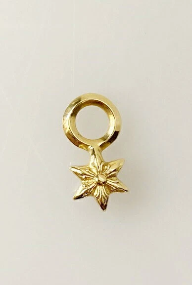 Chrome Hearts Stack Star 22K 22 Gold Precious Metal Top