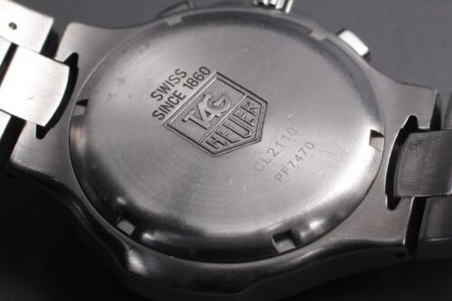 ▶ TAG HEUER Kirium CL2110 Chrono Black Dial Men's Automatic Watch From JP U213 - Picture 5 of 10