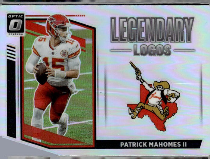 2021 Donruss Optic #LL-10 Patrick Mahomes II Legendary Logos