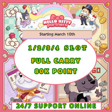 🔥HELL0- Kℹ️TTY partners EVENT Monopoly_go ⭐RUSH⭐ FULL CARRY 80K+ POINTS⭐RUSH