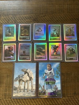 BEEPLE: EVERYDAYS Ultra Rare 10-Card Lot PRE-ALPHA + 2 prints from NODE
