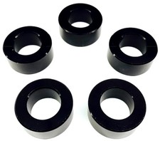 Collector Tethers 7005-375b Billet Aluminum Lug Nut Spacer Washers 38 Thick Bla Collector Tethers 7005-375b Billet Aluminum Lug Nut Spacer Washers 38 Thick Bla