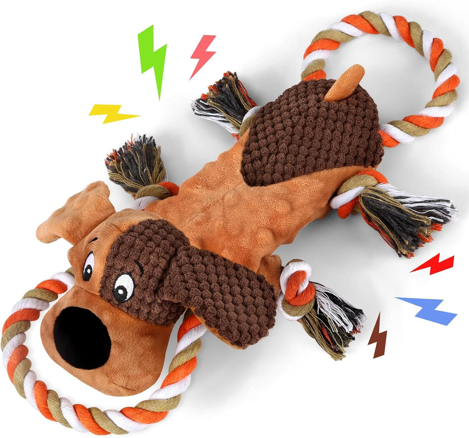 , Tug Of War Dog Toy For Large Dogs, Plush Puppy Toys With Pull