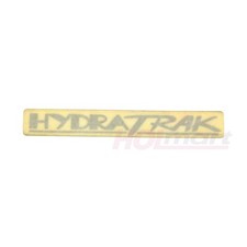 Genuine HSV VR VS Clubsport GTS Senator HYDRATRAK CHAR/SILVER Rear Boot Lid Badg