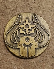 Warhammer AoS Slaves To Darkness (2024) Collectable Coin Loose