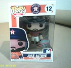 Funko Pop! MLB Houston Astros Jose Altuve #12 Vinyl Figure Orange Jersey