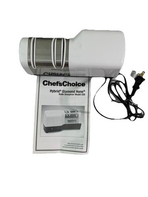 Chef's Choice Hybrid Knife Sharpener Professional Model 220 White Made in USA