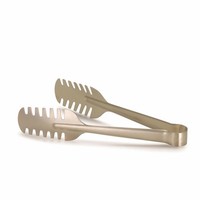 Comas Spaghettizange Elegant Pvd Champagner Satin, Pastagreifer, Edelstahl 24 Cm