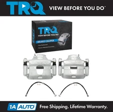 TRQ Front Brake Caliper Set Fits 1996-1999 INFINITI I30 1989-1999 Nissan Maxima
