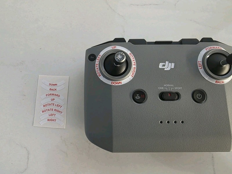 DJI Mini Controller directional stickers - kit Drone