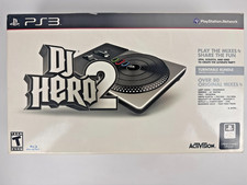 DJ Hero 2 Turntable Bundle PS3 PlayStation 3 New Open Box Activision