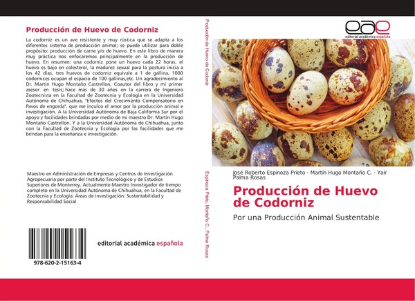 ProduccióN De Huevo De Codorniz Por Una ProduccióN Animal Sustentable Buch 2018-image