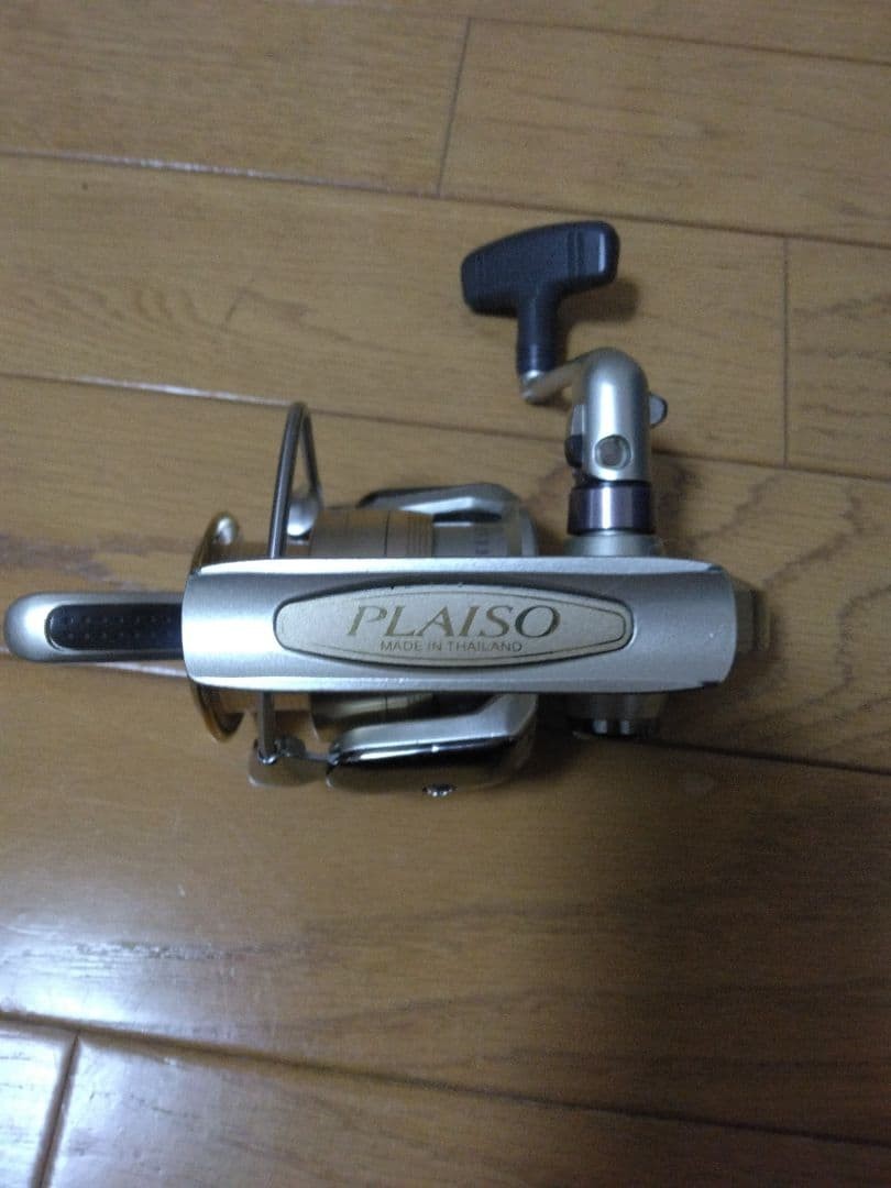 Daiwa PLAISO 2500LB Spinning Reel Silver & Gold Digigear Used No Customs Fees US