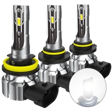 LED Headlight Bulb High/Low Beam/Foglight H11 H8 9006 HB4 9005 HB3 Combo H