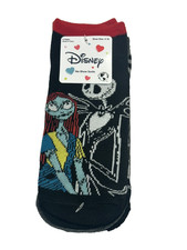 3 pairs nightmare before christmas no show ankle socks shoe size 4-10