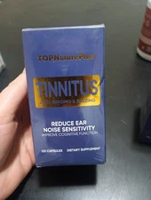 TopNaturePlus Tinnitus Anti-Ringing/Buzzing 120 Caps Exp. 5/2028