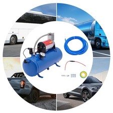 Air Horn Compressor 6l Tank Pump 150 Psi For Air Horn Car Train Truck Boat