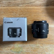 Canon EF 50mm F/1.8 II Lens with Original Box - Excellent Condition!
