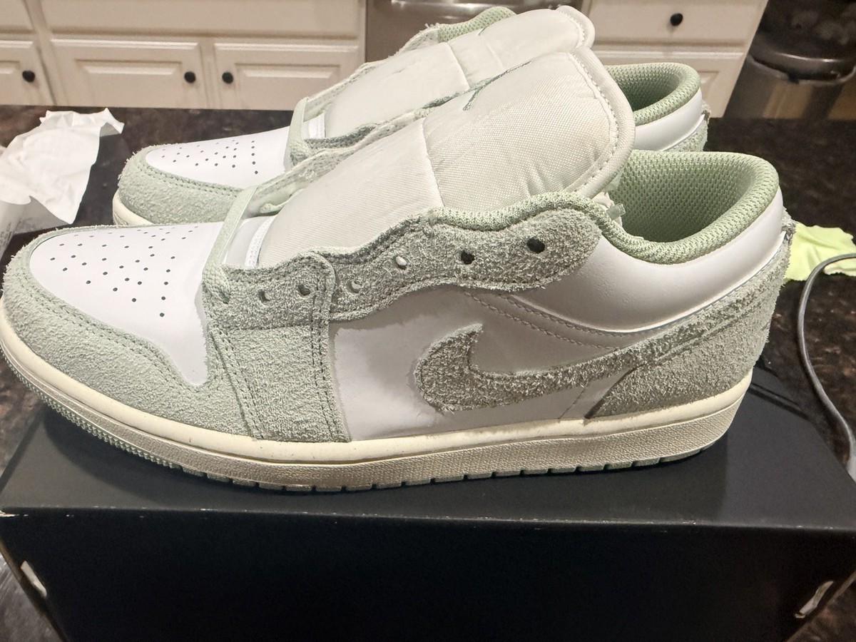 New NIB Nike Air Jordan 1 Low SE White Seafoam FN5214-131 Mens