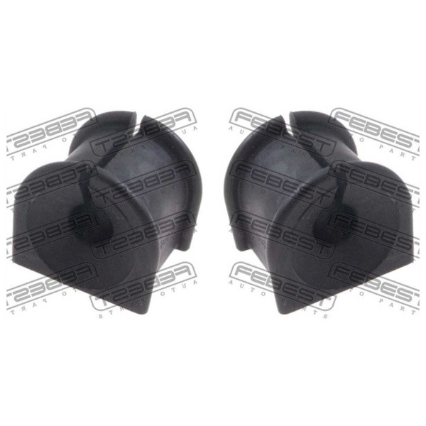 2X Febest Lagerung Stabilisator Hinten Links Rechts FüR Jeep Grand Cherokee II-image