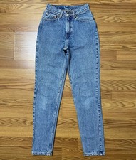 Vintage 90s Levis 512 Slim Fit Tapered Leg Jeans 24x31 Medium Wash Sz 3 USA Made