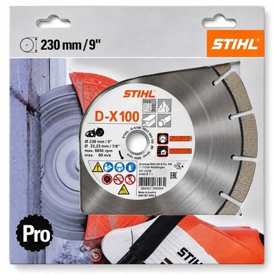 STIHL Diamant-Trennscheibe D-X 100   230 mm / 9    NEU