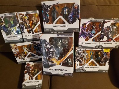 Overwatch Ultimates Series Lot (Hasbro) - 13 Figures - Reaper Tracer Reinhardt