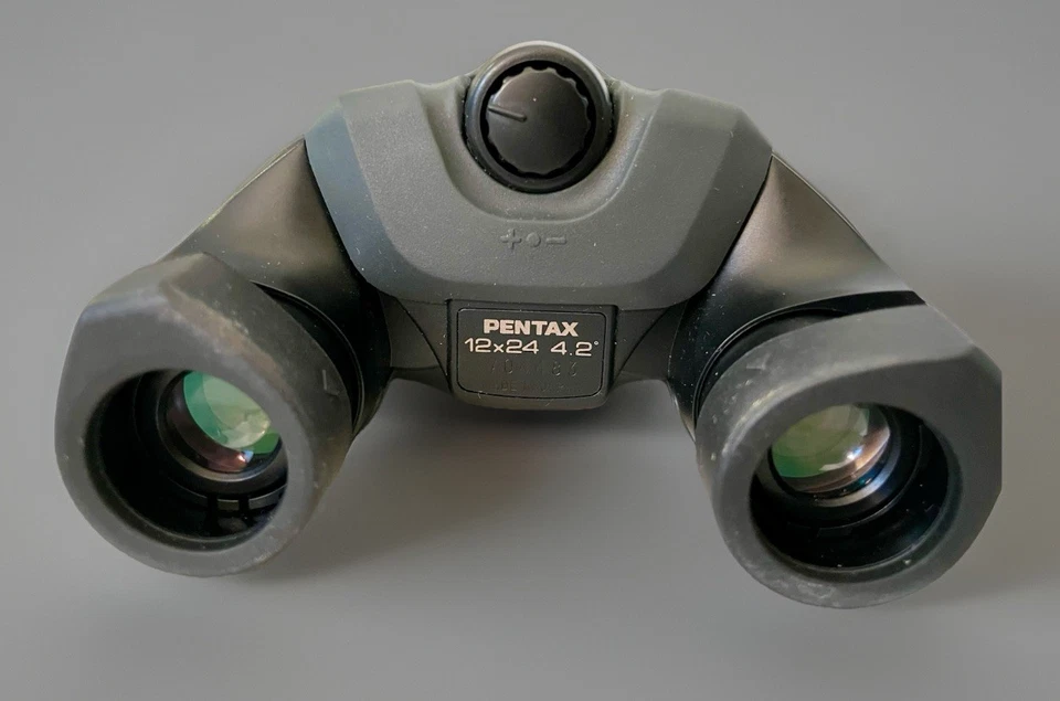 PENTAX 12x24 4.2 Binoculars 24UCF 4.2 Compact w & Soft Case * - Image 3 of 4