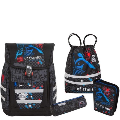 McNeill Schulranzen-Set TENERIS 4-teilig Star Wars Darth Vader 