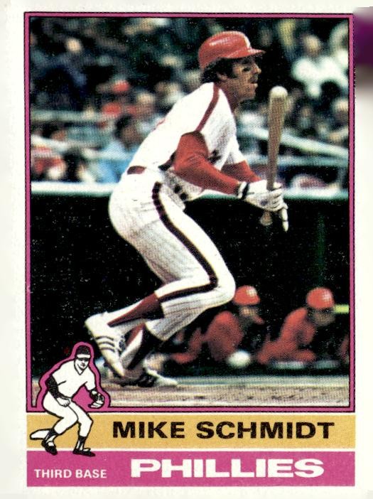1976 Topps #480 Mike Schmidt