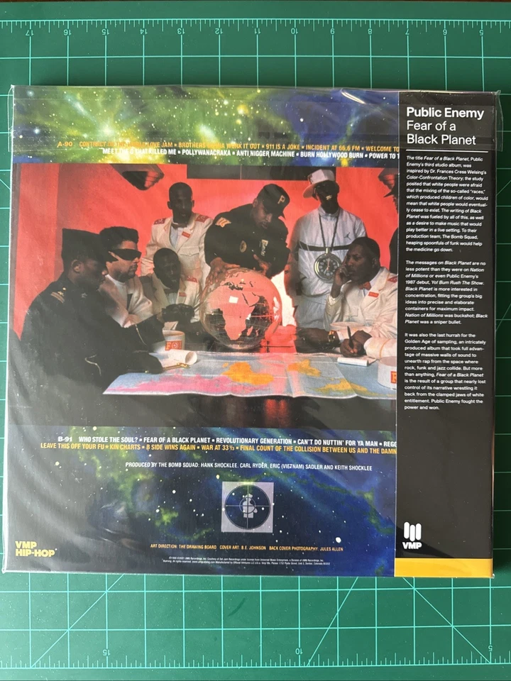 Public Enemy - Fear of a Black Planet (Vinyl Me Please RH049 2LP Color Vinyl) - Image 2 of 2