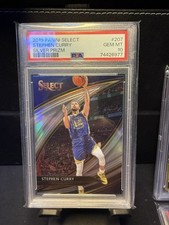 Panini 2019-20 Select Stephen Curry Courtside Silver Prizm #207 PSA Graded 10!!!