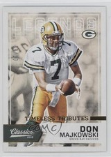 2016 Panini Classics Legends Timeless Tributes Gold 9/10 Don Majkowski #142 0c3