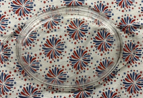 Vintage PYREX Clear Domed Replacement LID ONLY  Oval 943C 33