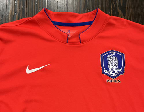 Nike South Korea 2014 Soccer Jersey Men’s 2XL Red Polyester - Bild 2 von 7