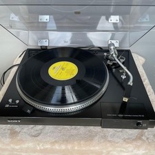 SONY PS-X3 Crystal Lock Direct Drive Manual Turntable Tested Working Japan