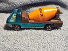 Hot Wheels Redline 1969 Heavyweights Cement Mixer Aqua