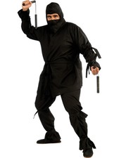 Hidden Dragon Warrior Ninja Men's Costume XL 46