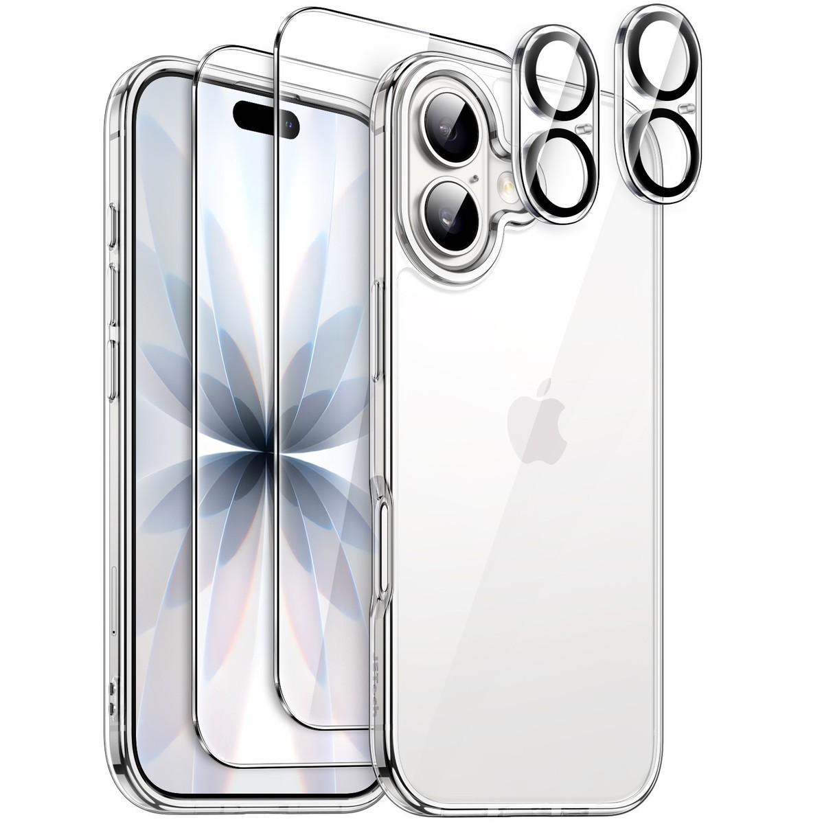 JETech Magnetische Slank Case voor iPhone Air Compatibel met MagSafe, Camera Lens Volledige Bescherming, Ultradunne Lichtgewicht Doorzichtige Beschermende Hoesje Cover (Zwart