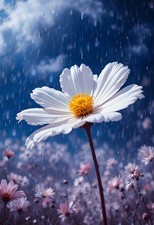 Digital Image Picture Photo Flower Wallpaper Background Desktop AI Art Product